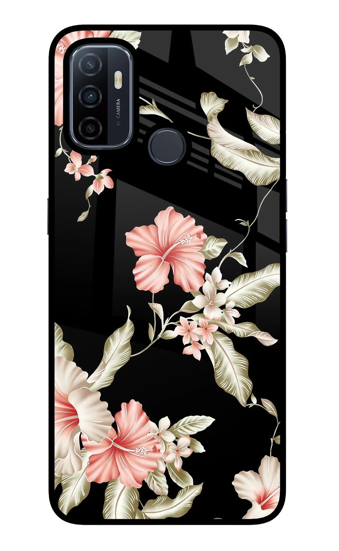 Flowers Oppo A53 2020 Back Cover