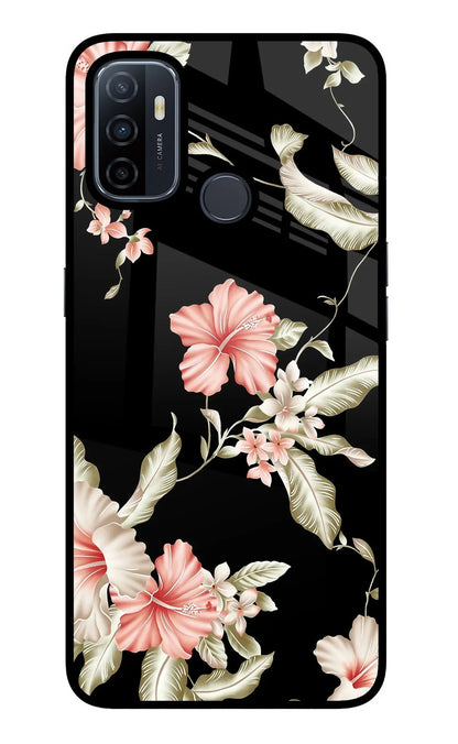 Flowers Oppo A53 2020 Back Cover