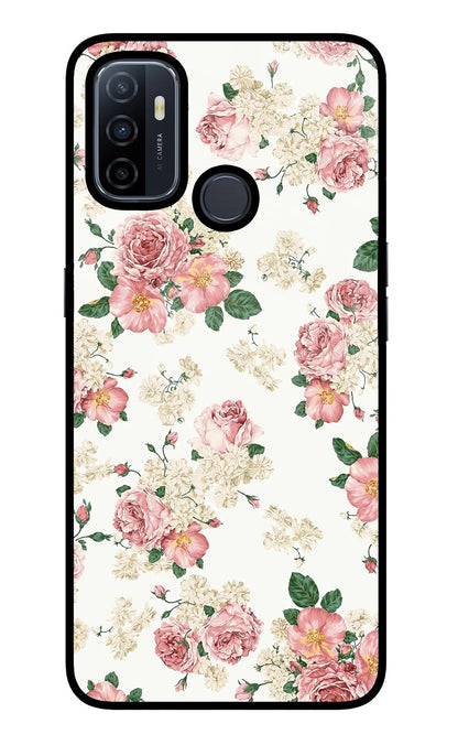 Flowers Oppo A53 2020 Back Cover