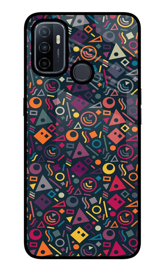 Geometric Abstract Oppo A53 2020 Back Cover