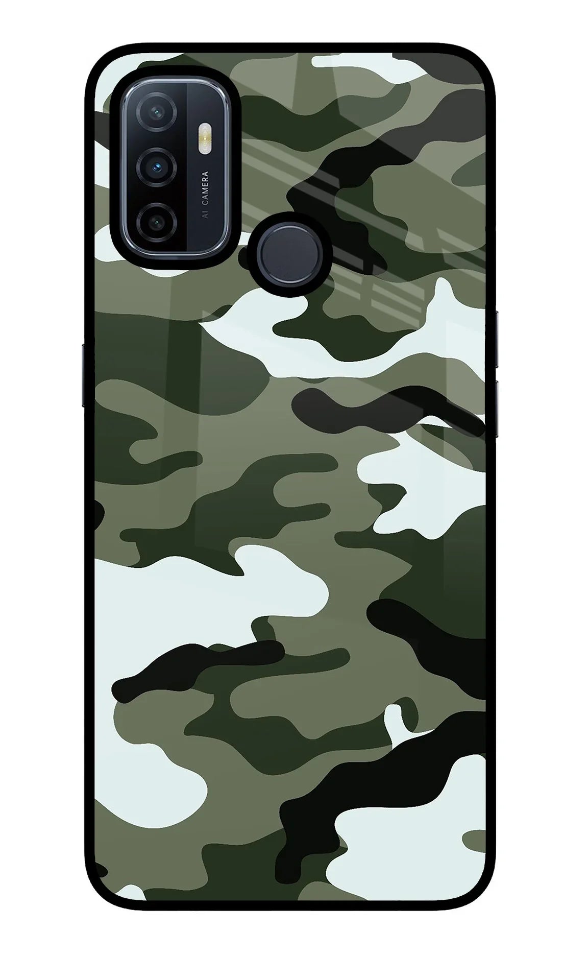 Camouflage Oppo A53 2020 Back Cover