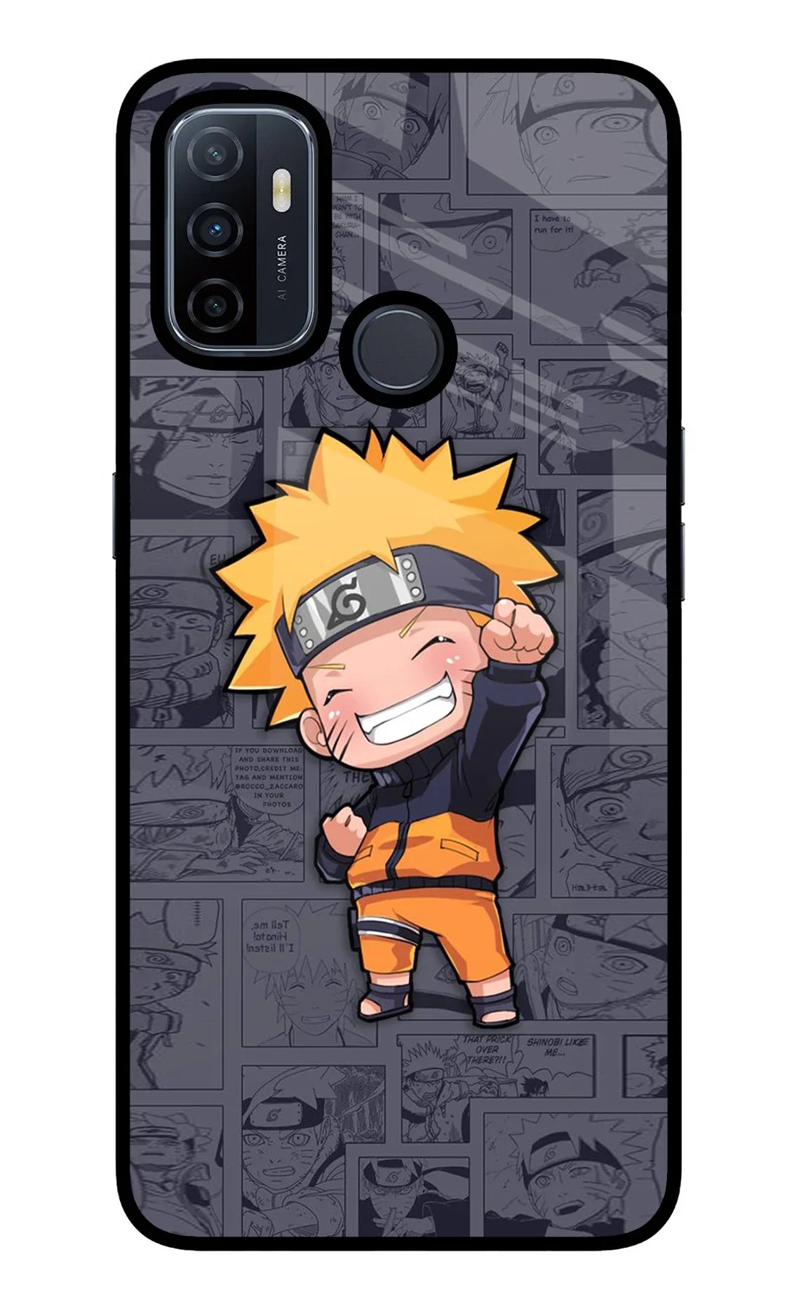 Chota Naruto Oppo A53 2020 Back Cover
