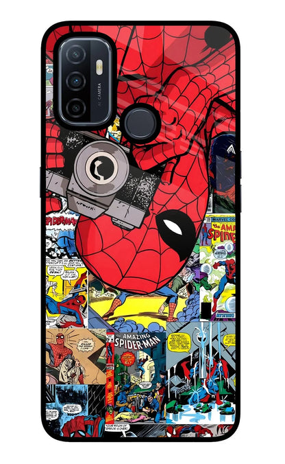 Spider Man Oppo A53 2020 Back Cover