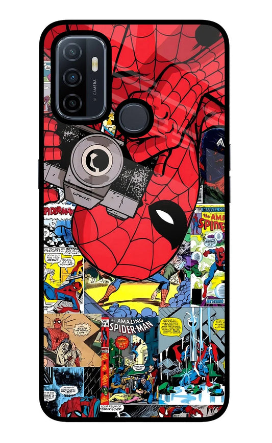 Spider Man Oppo A53 2020 Back Cover