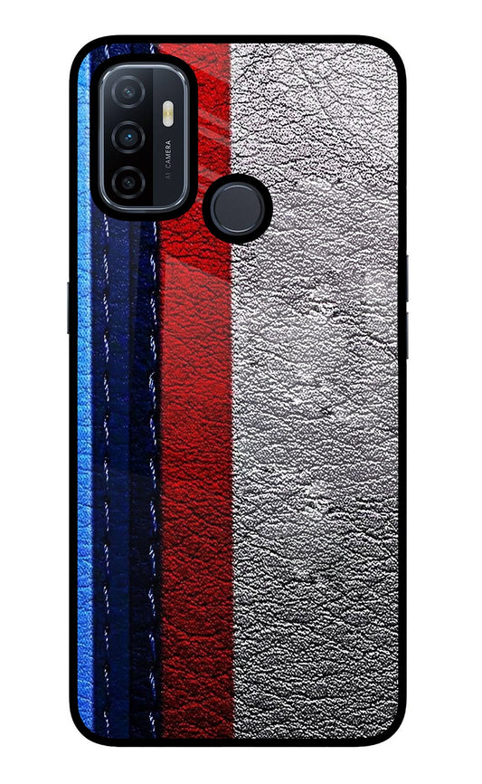 BMW Stripes Oppo A53 2020 Glass Case