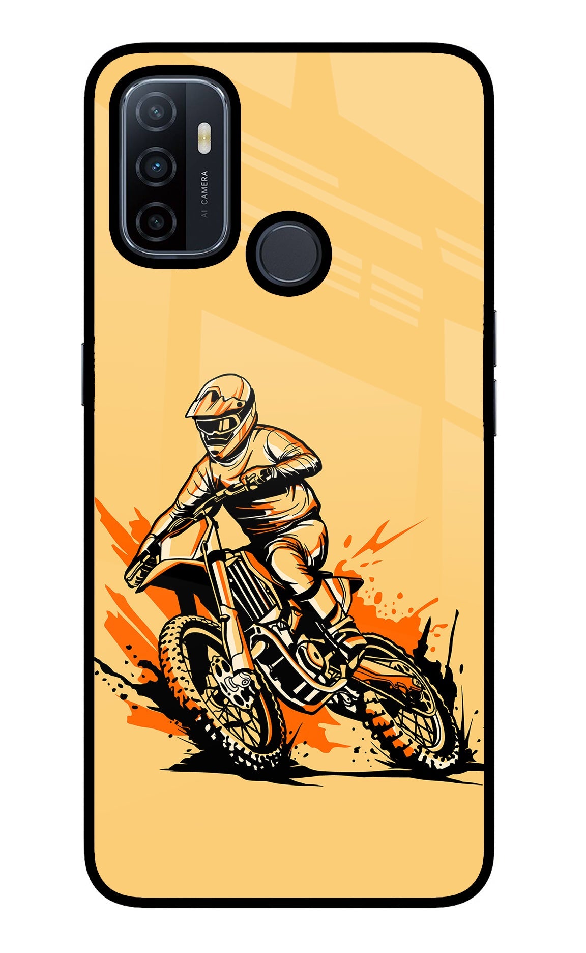 Off-Road Fury Oppo A53 2020 Glass Case