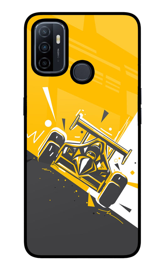 Track King Oppo A53 2020 Glass Case