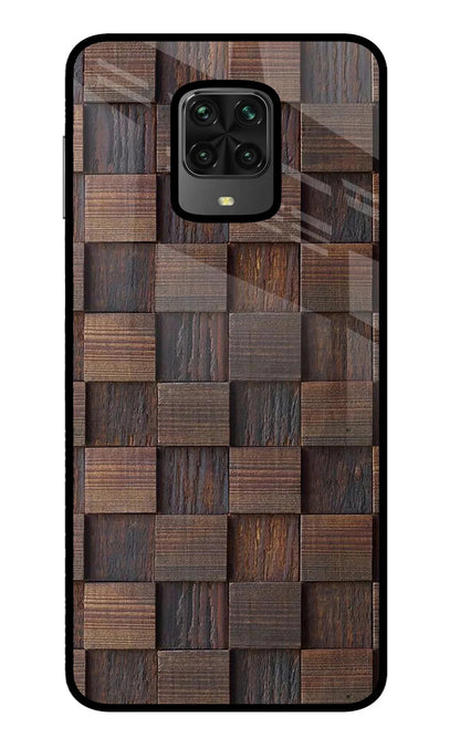 Wooden Cube Design Poco M2 Pro Back Cover