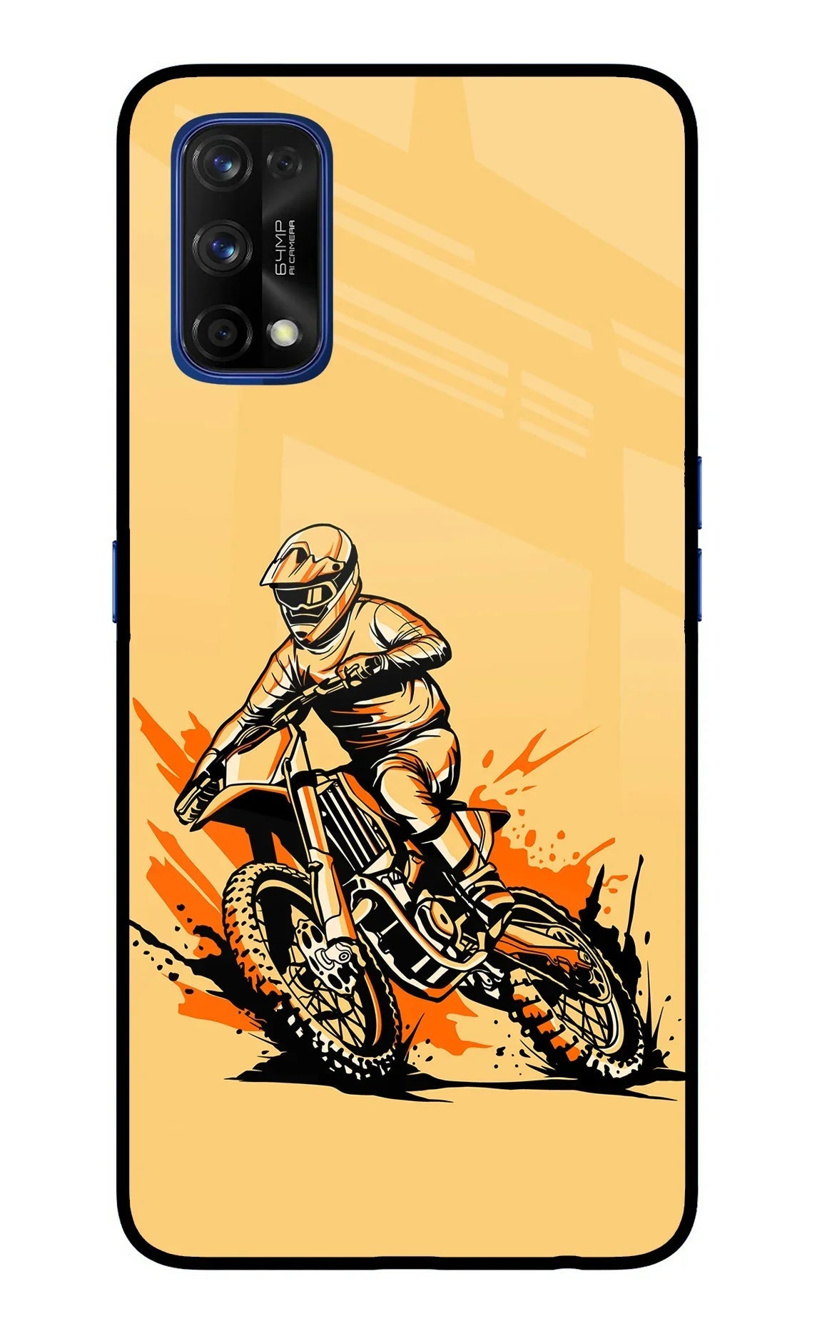 Off-Road Fury Realme 7 Pro Glass Case