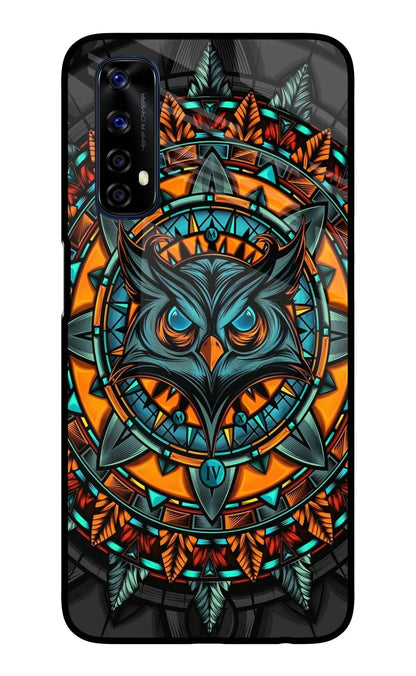 Angry Owl Art Realme 7/Narzo 20 Pro Back Cover