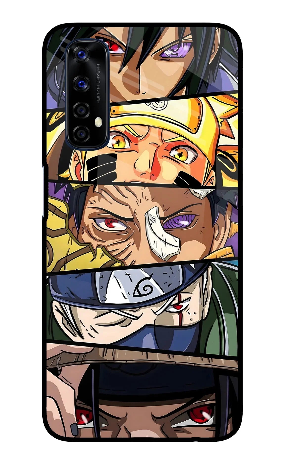 Naruto Character Realme 7/Narzo 20 Pro Back Cover