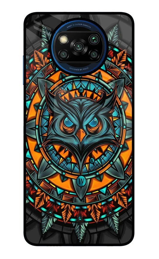 Angry Owl Art Poco X3/X3 Pro Back Cover
