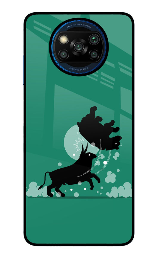 Bull Conqueror Poco X3/X3 Pro Glass Case