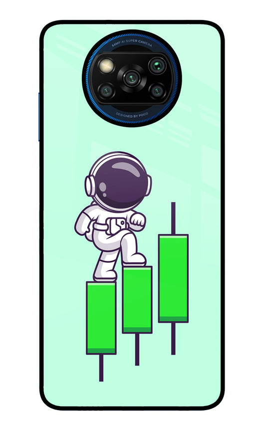 Astronaut Trader Poco X3/X3 Pro Glass Case