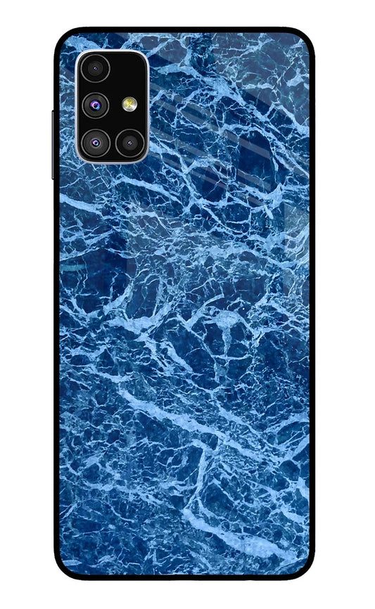 Blue Marble Samsung M51 Glass Case