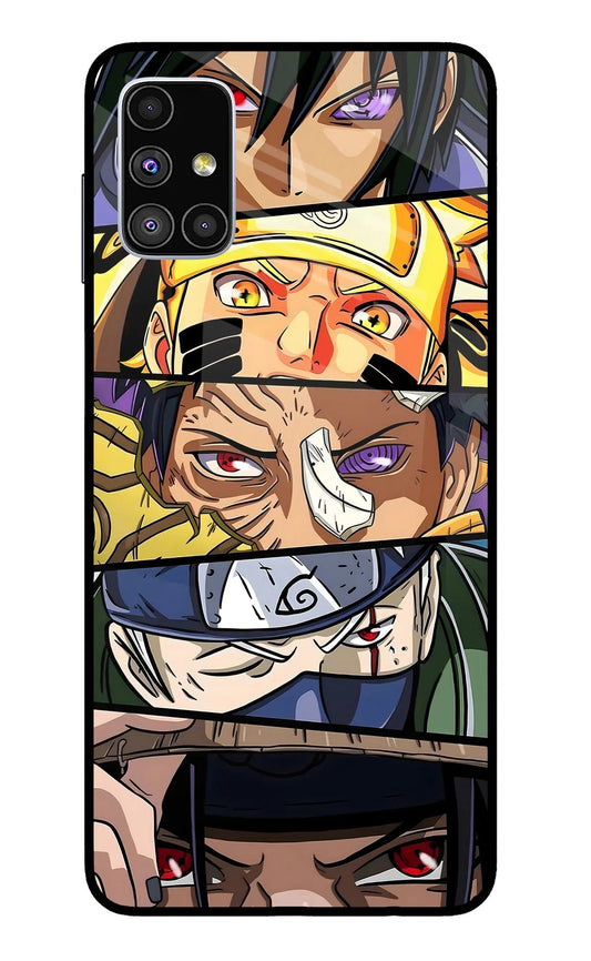 Naruto Character Samsung M51 Back Cover