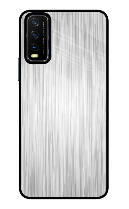Wooden Grey Texture Vivo Y20/Y20i Back Cover