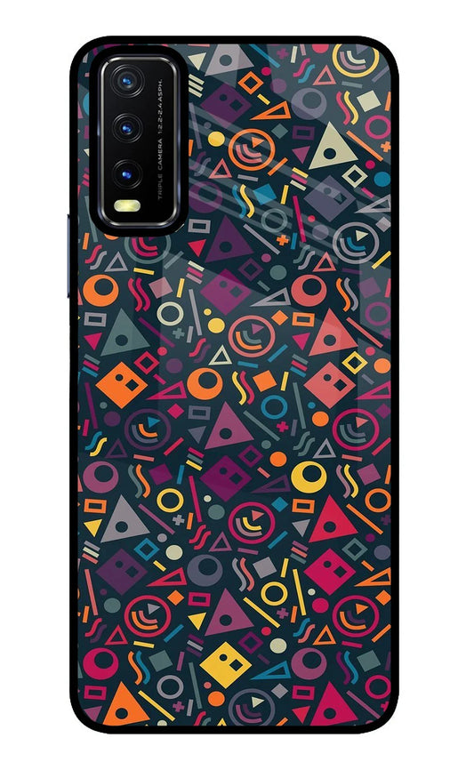 Geometric Abstract Vivo Y20/Y20i Back Cover