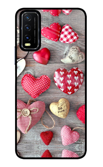 Love Wallpaper Vivo Y20/Y20i Back Cover