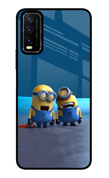 Minion Laughing Vivo Y20/Y20i Back Cover