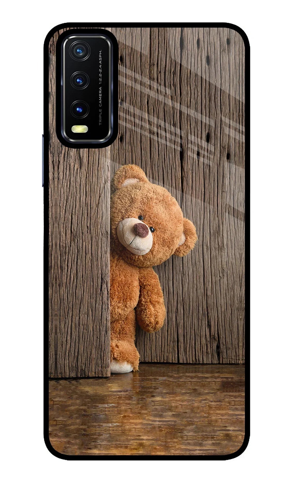 Teddy Wooden Vivo Y20/Y20i Back Cover