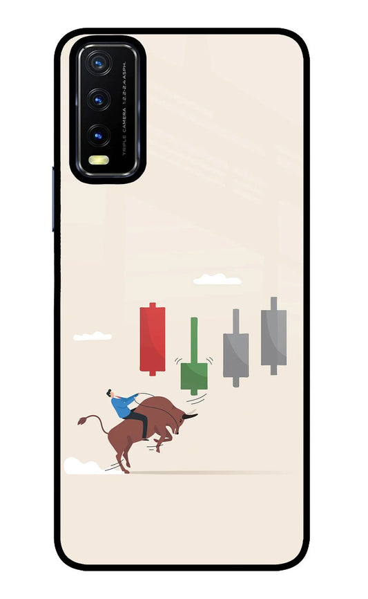 Bull Trading Momentum Vivo Y20/Y20i Glass Case
