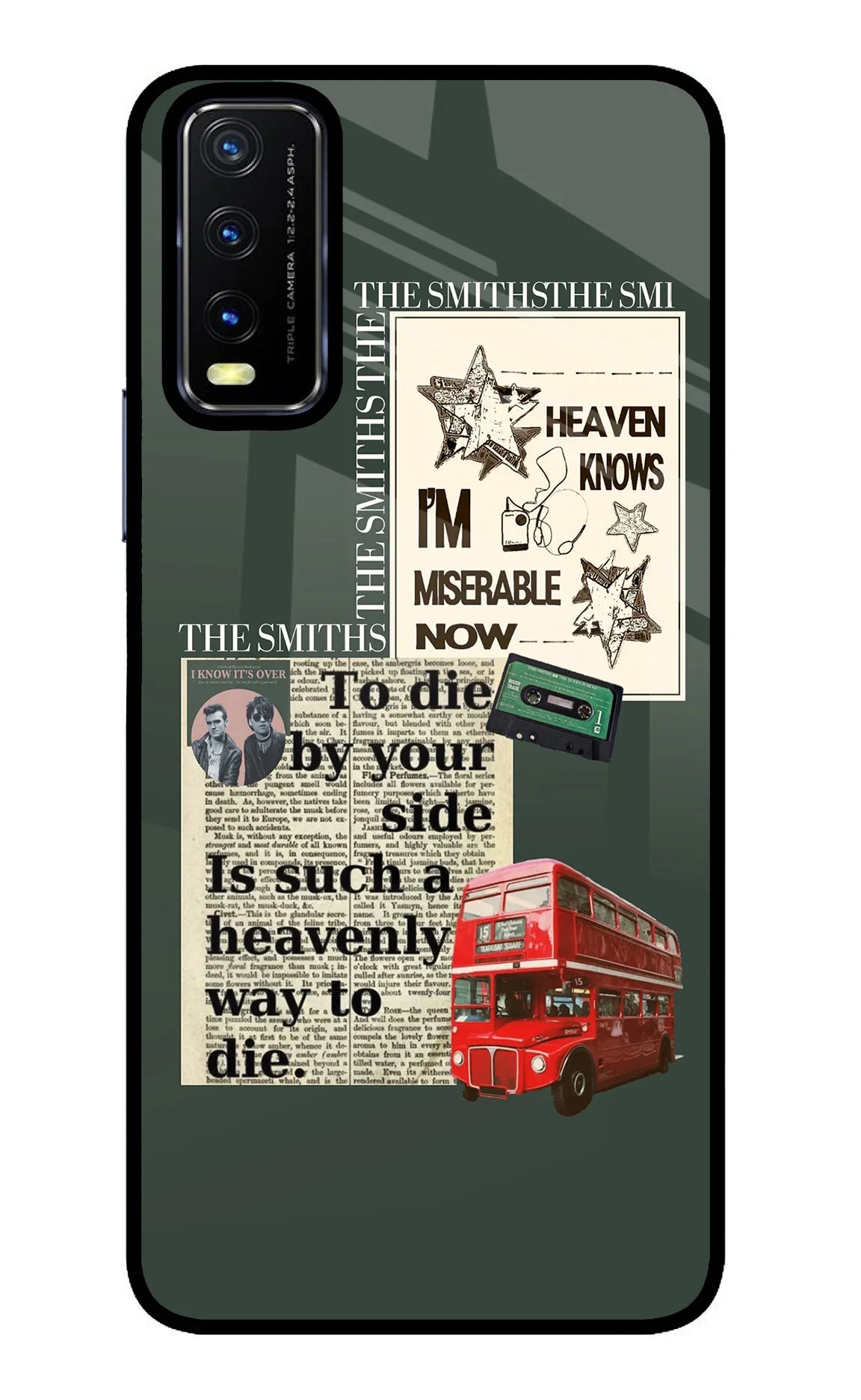 The Smiths Vivo Y20/Y20i Glass Case