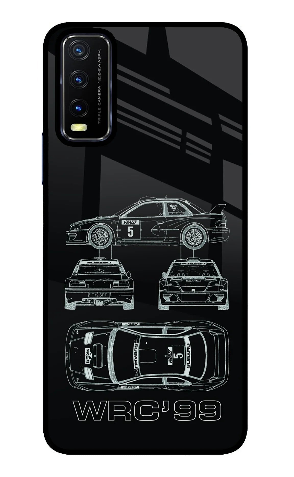 WRC'99 Vivo Y20/Y20i Glass Case