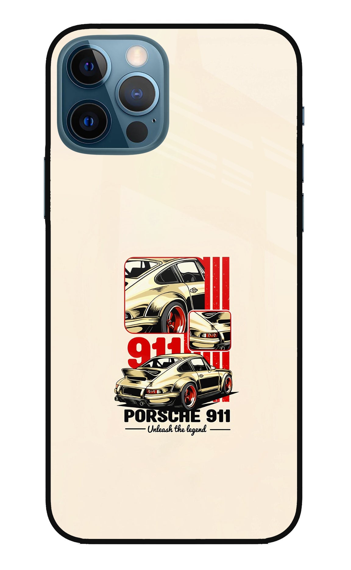 Classic Porsche 911 iPhone 12 Pro Back Cover