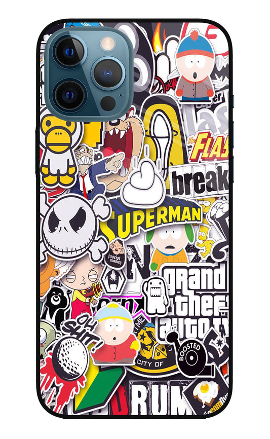 Sticker Bomb iPhone 12 Pro Max Back Cover