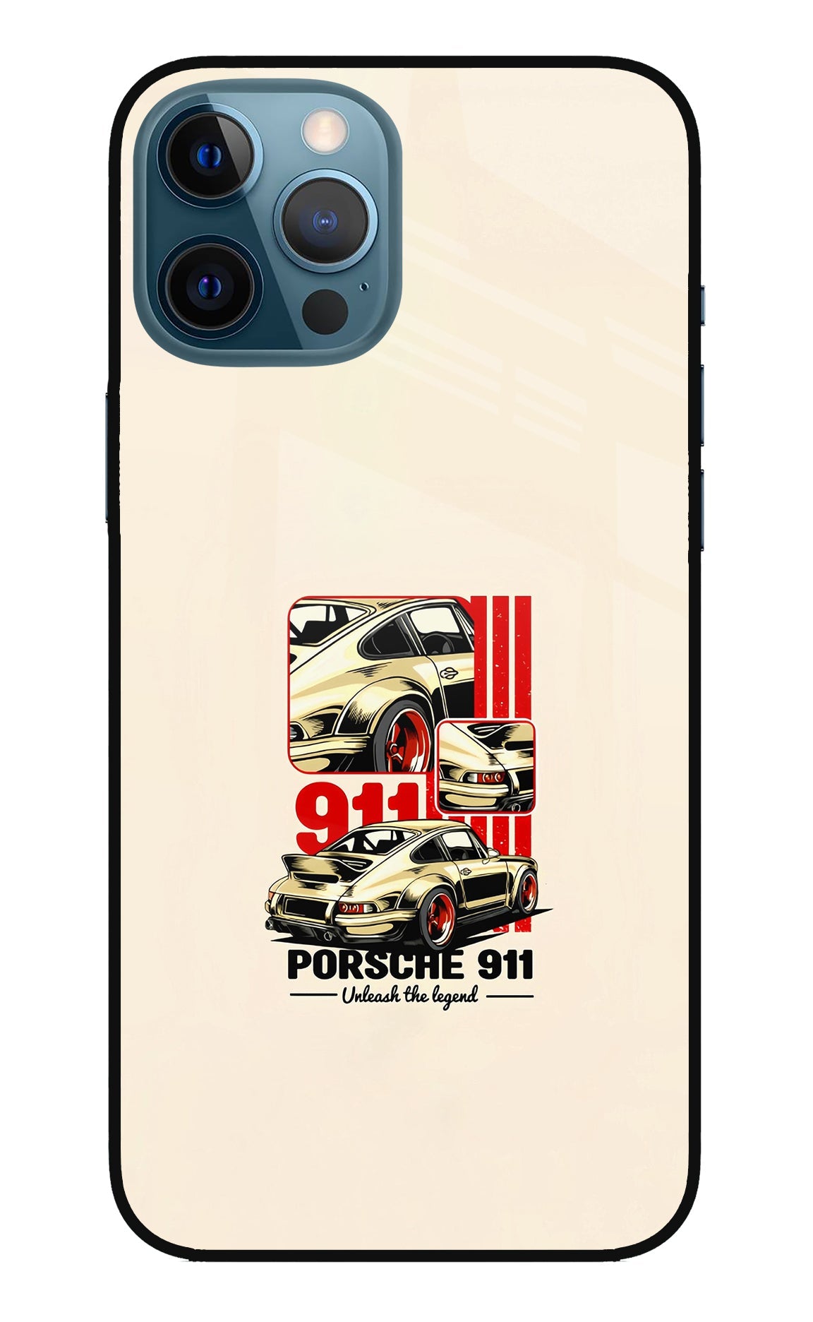 Classic Porsche 911 iPhone 12 Pro Max Back Cover