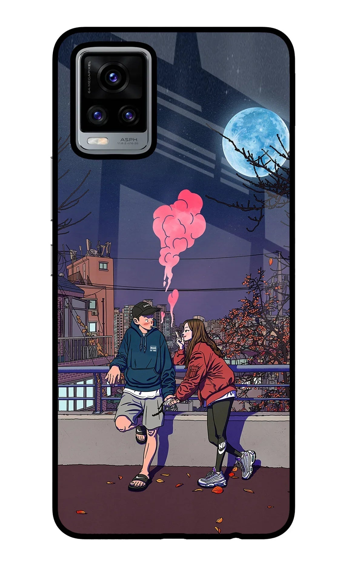Chilling Couple Vivo V20 Back Cover
