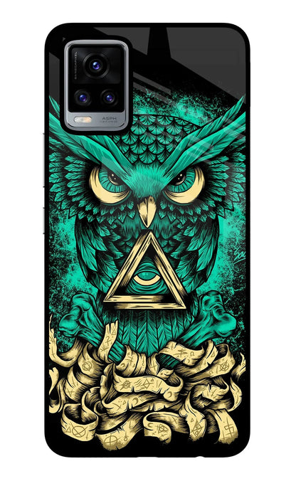 Green Owl Vivo V20 Back Cover