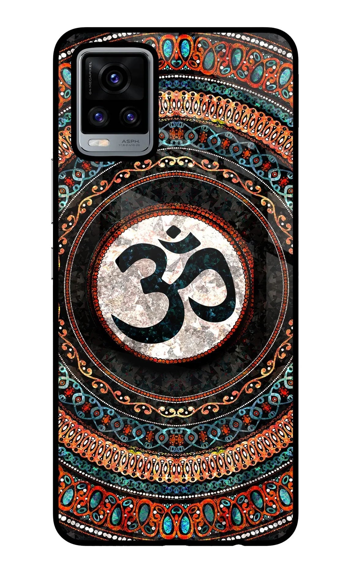 Om Culture Vivo V20 Glass Case
