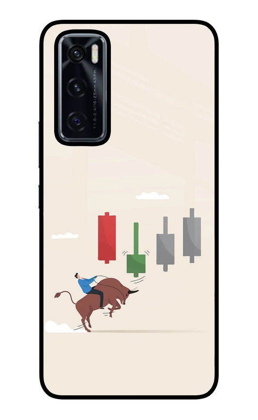Bull Trading Momentum Vivo V20 SE Glass Case