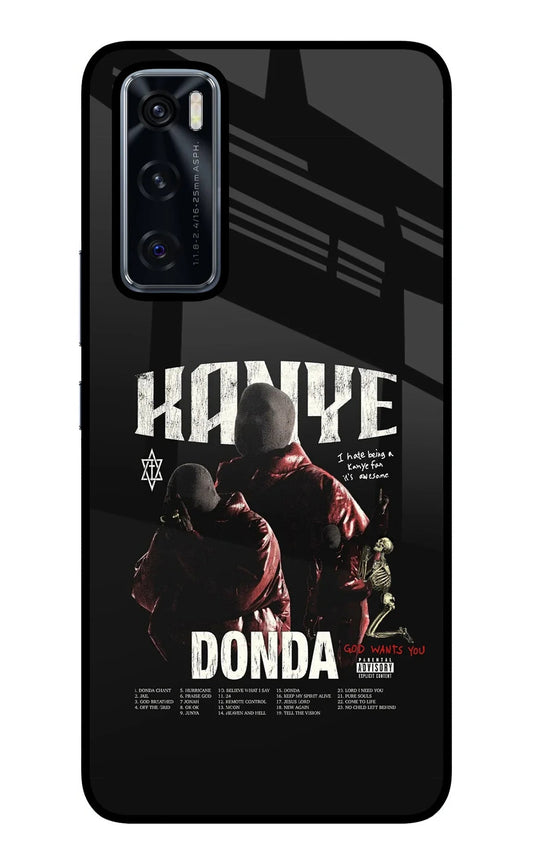 Donda Kanye West Vivo V20 SE Glass Case