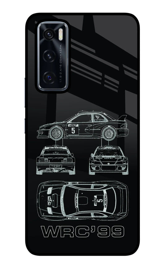 WRC'99 Vivo V20 SE Glass Case