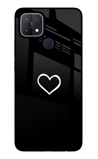 Heart Oppo A15/A15s Back Cover