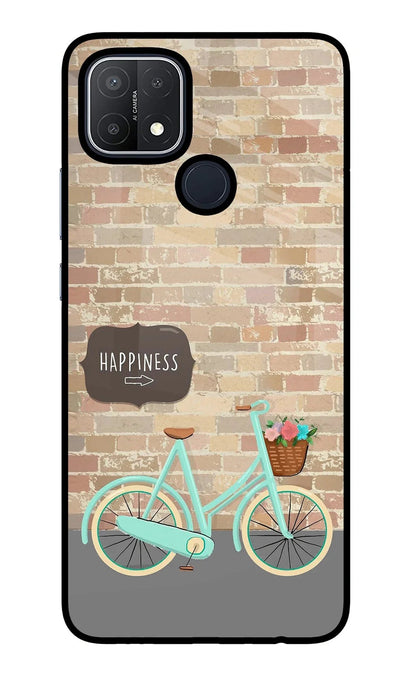 Happiness Artwork Oppo A15/A15s Back Cover