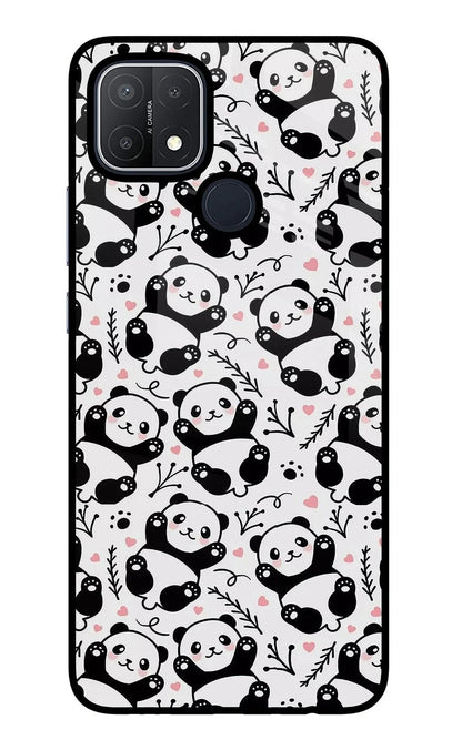 Cute Panda Oppo A15/A15s Back Cover