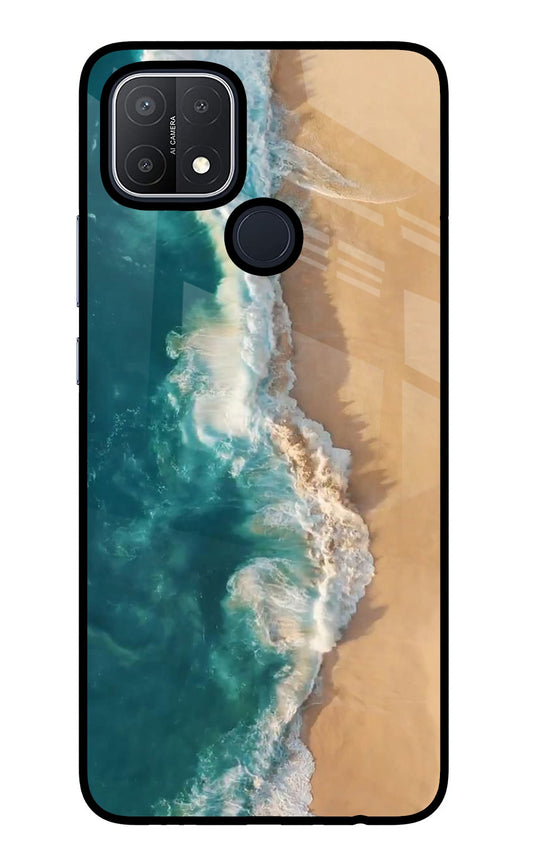 Ocean Beach Oppo A15/A15s Glass Case