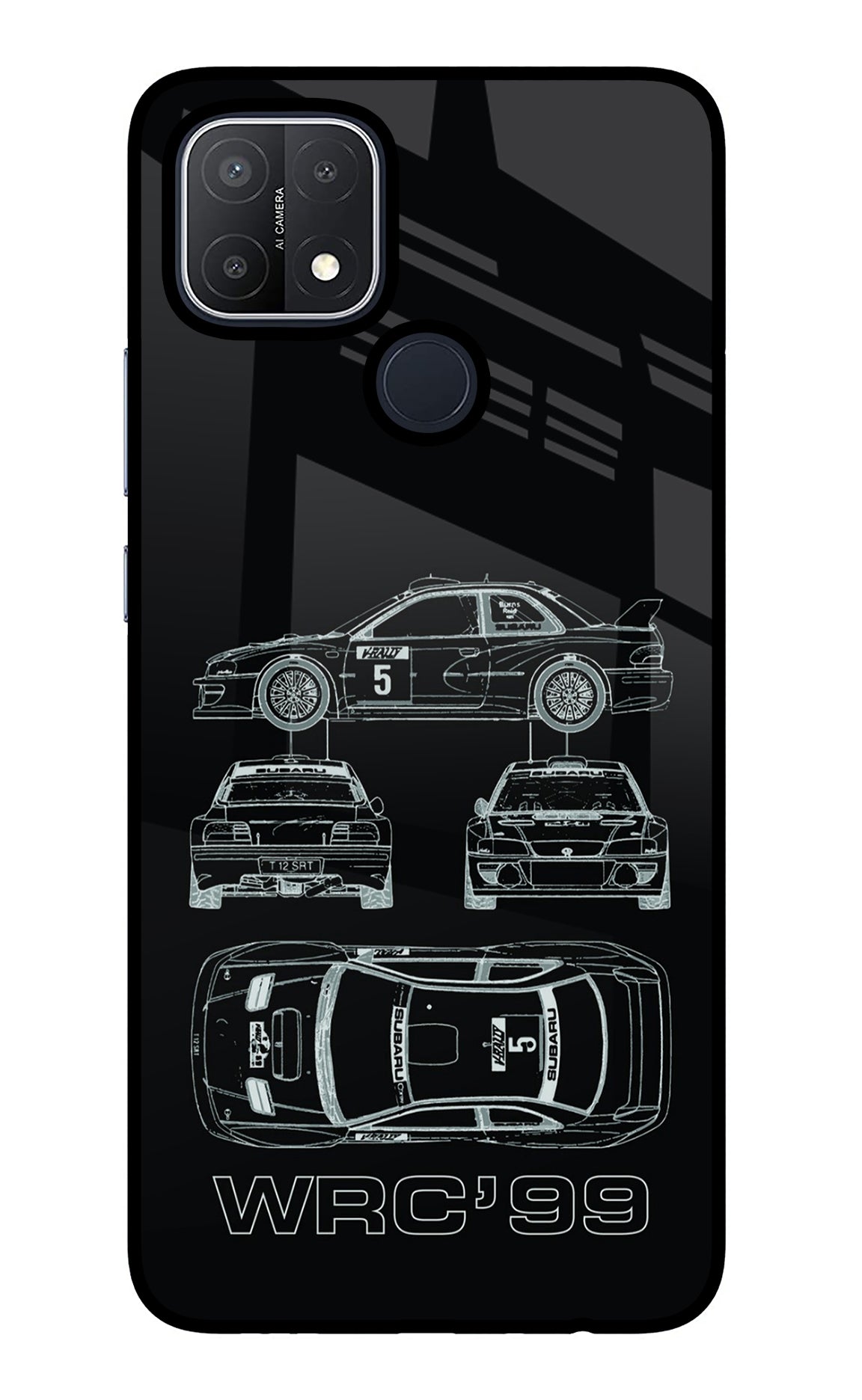 WRC'99 Oppo A15/A15s Glass Case