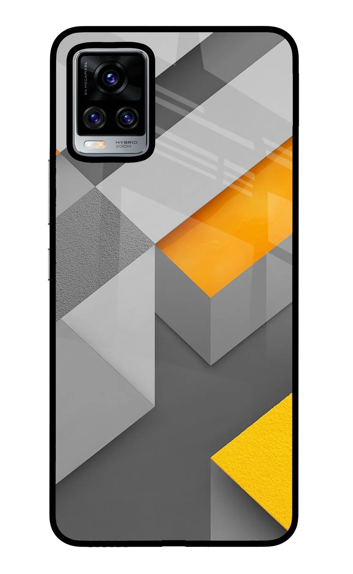 Abstract Vivo V20 Pro Glass Case