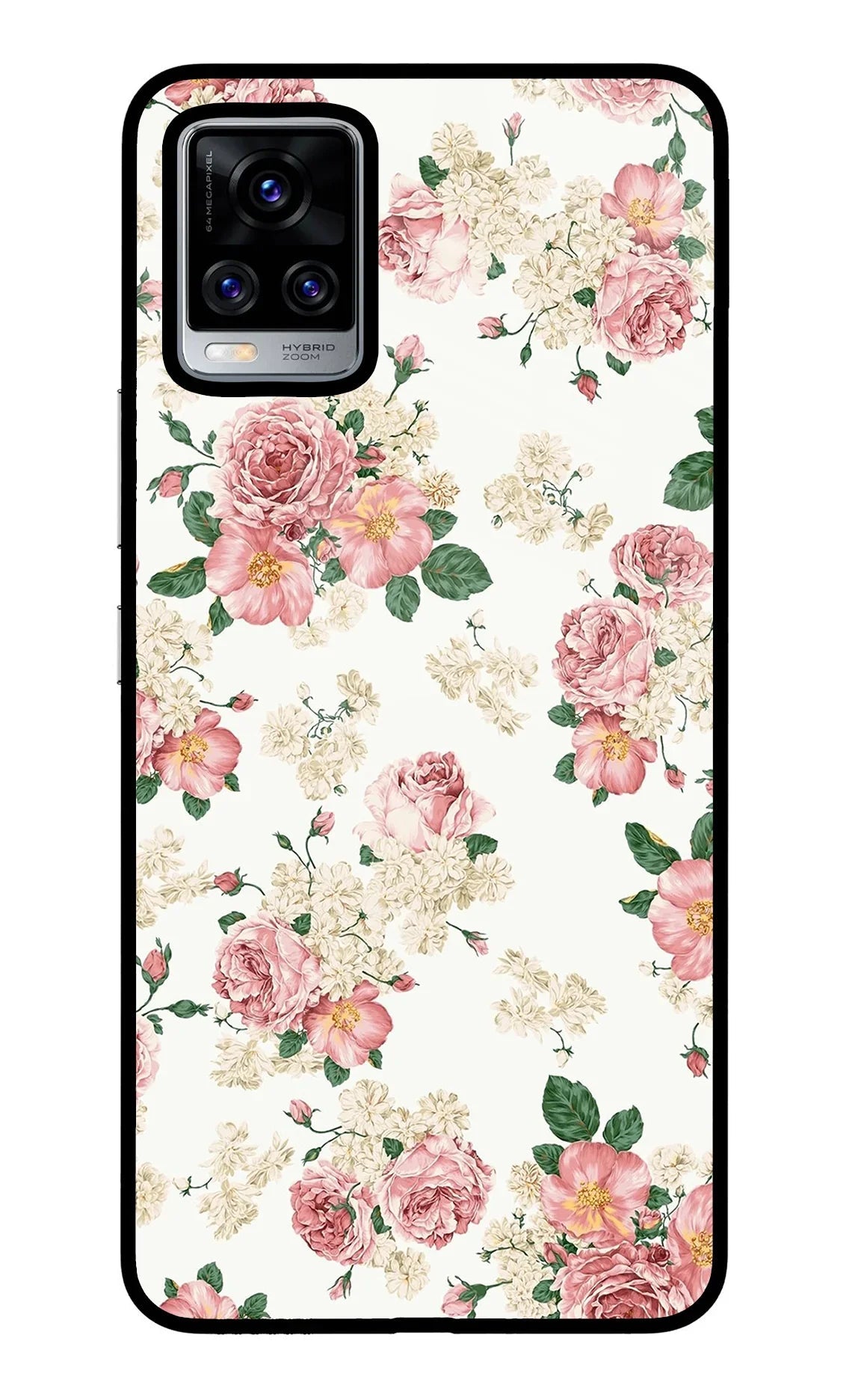 Flowers Vivo V20 Pro Back Cover