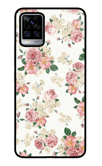 Flowers Vivo V20 Pro Back Cover