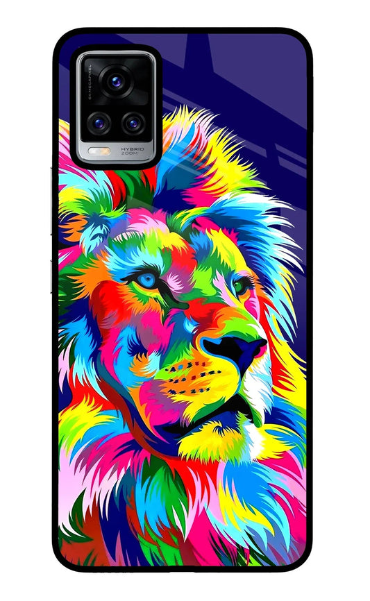Vector Art Lion Vivo V20 Pro Back Cover