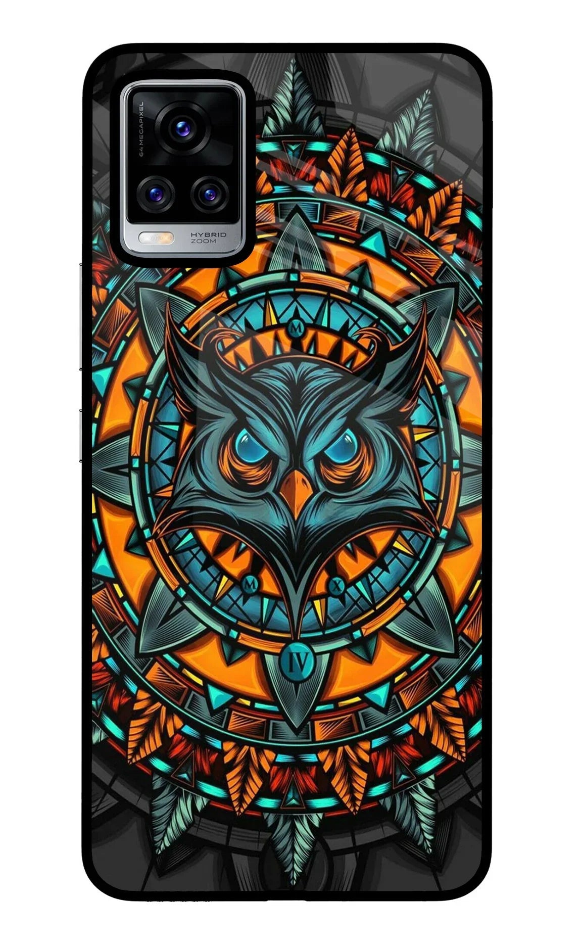 Angry Owl Art Vivo V20 Pro Back Cover