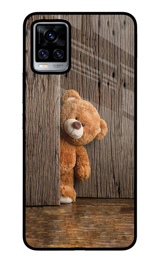 Teddy Wooden Vivo V20 Pro Back Cover