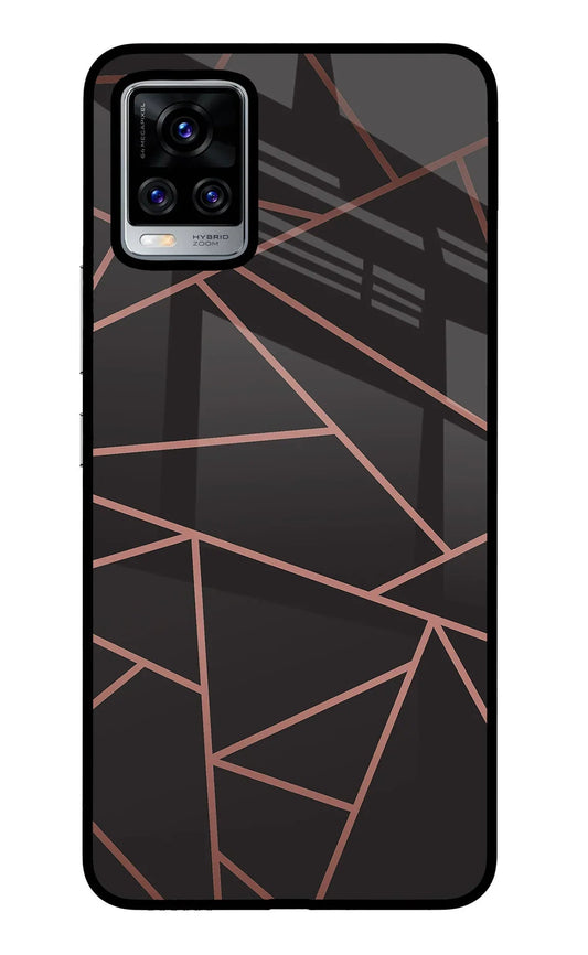 Geometric Pattern Vivo V20 Pro Back Cover