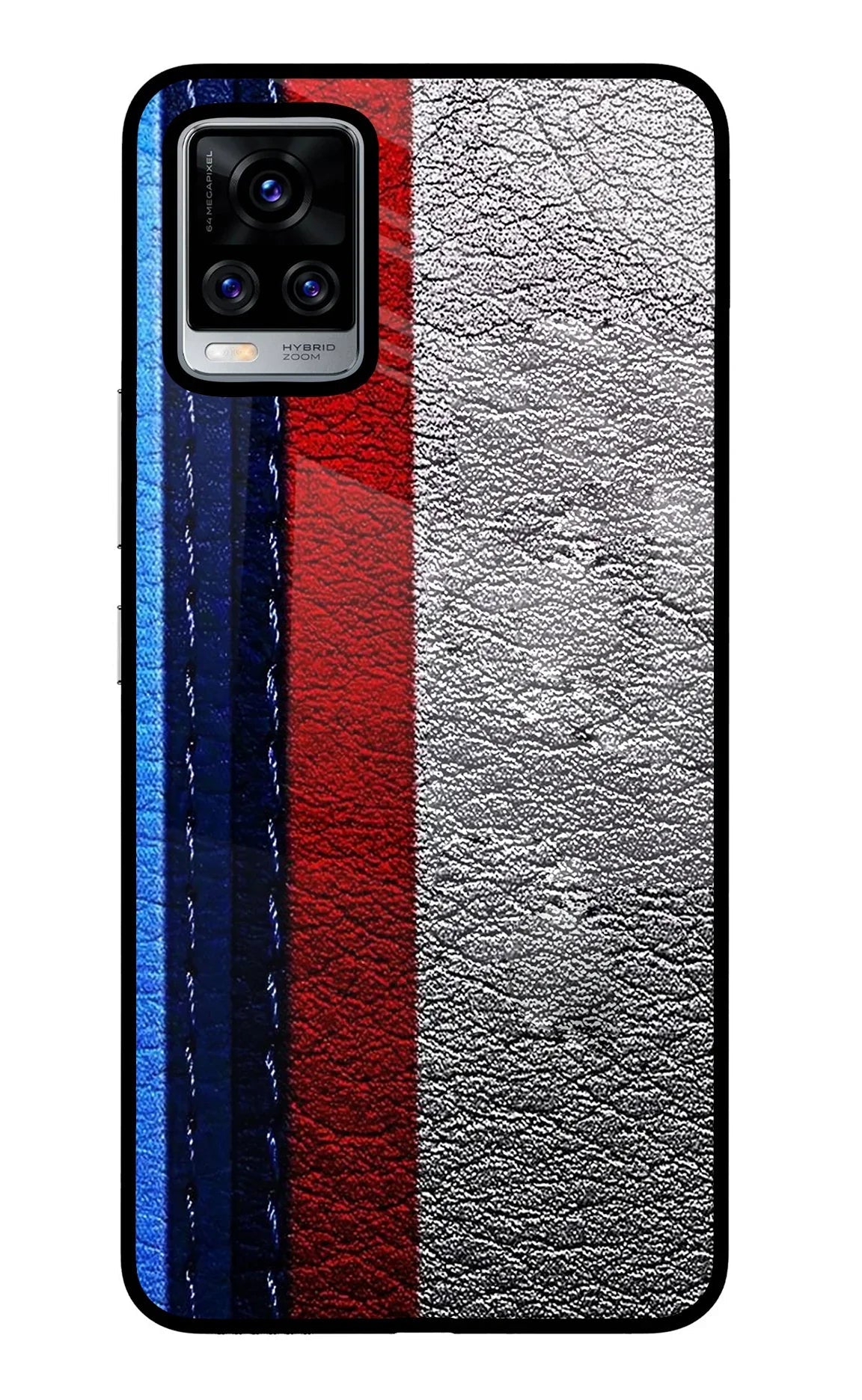 BMW Stripes Vivo V20 Pro Glass Case